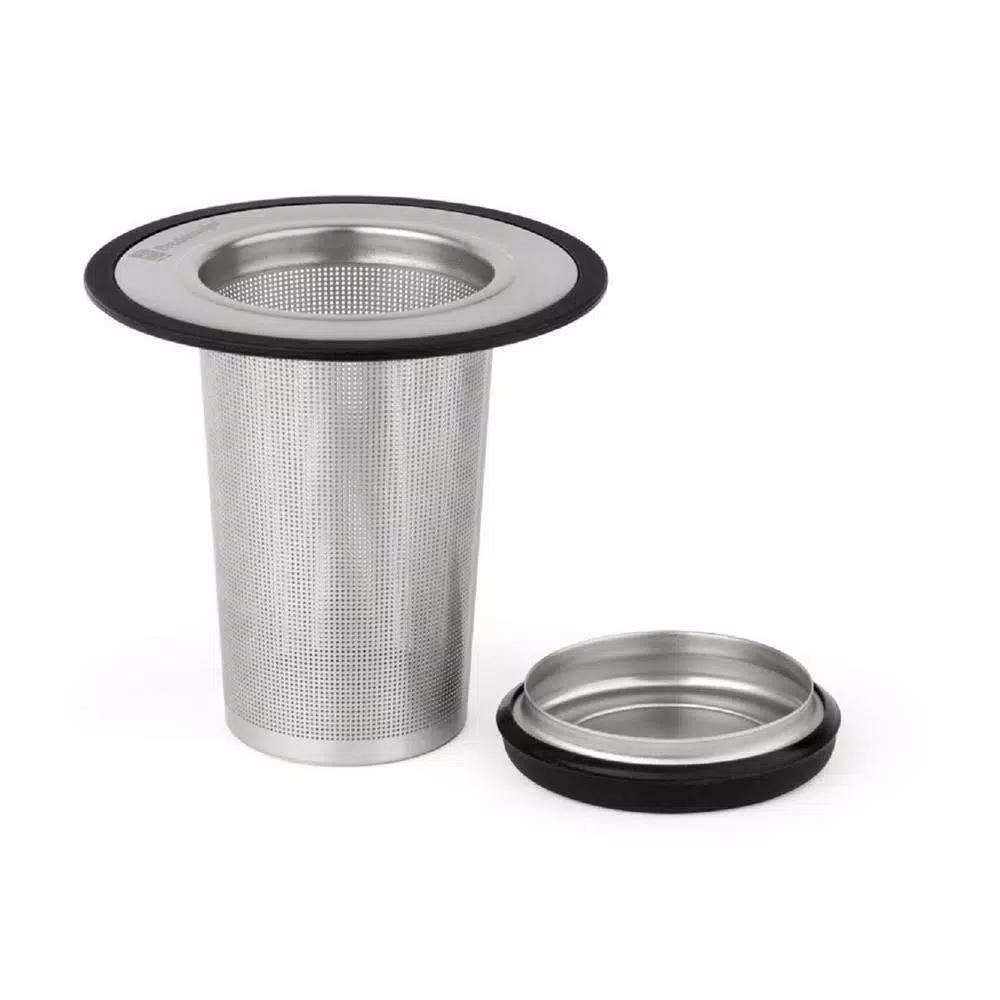 GEFU Universal Stainless Steel Tea Filter with Removable Lid