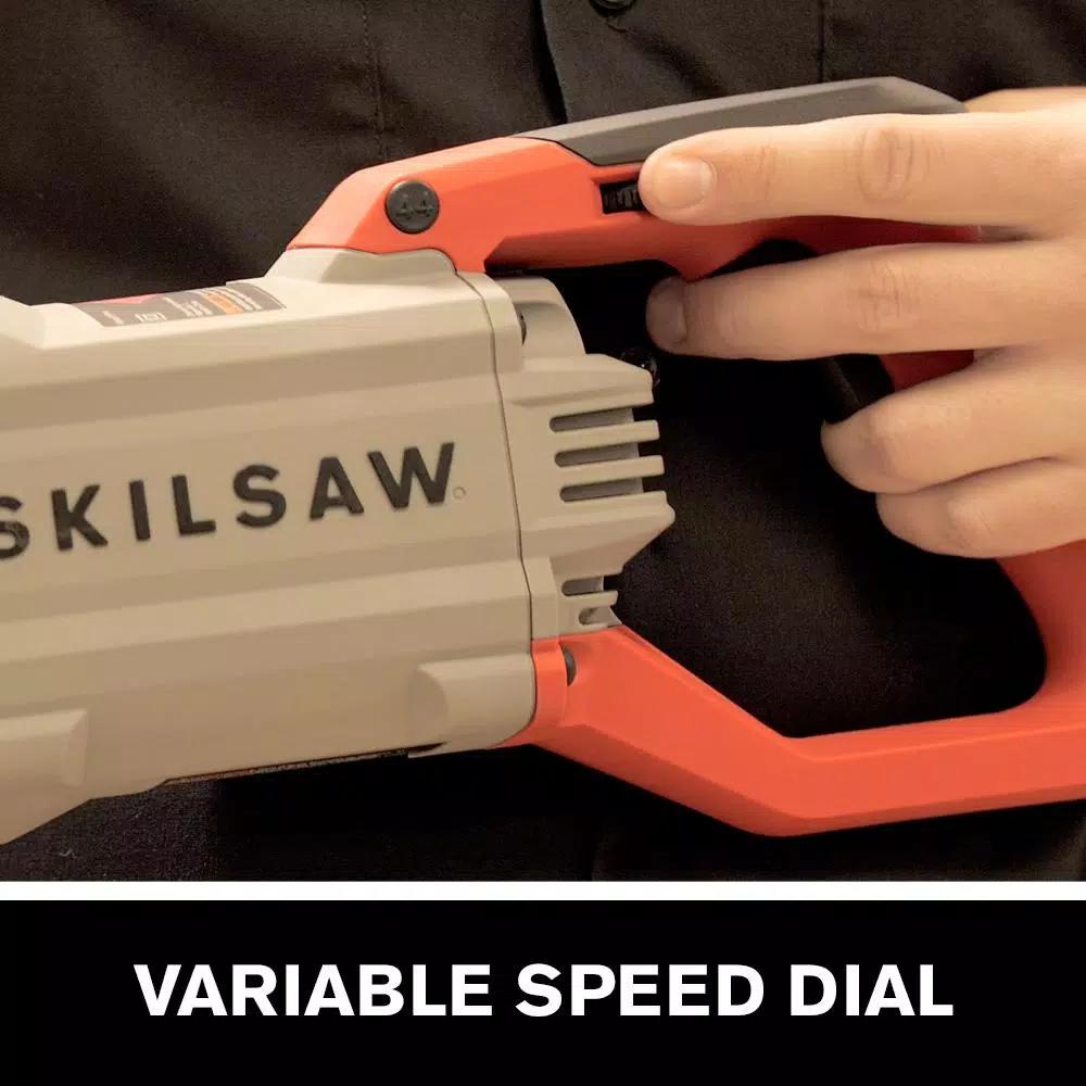 SKILSAW 15 Amp Heavy-Duty Corded Reciprocating Saw with Buzzkill Technology