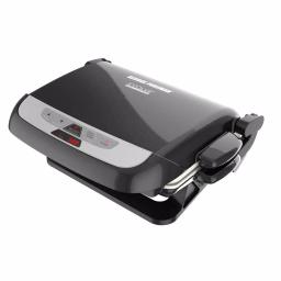 George Foreman Evolve Grill System with Removable Ceramic Grill and Waffle Plates, 1440W, Black thumbnail 1
