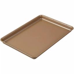 Wilton 5-Piece Ceramic-Coated Non-Stick Bakeware Set, Gold thumbnail 3