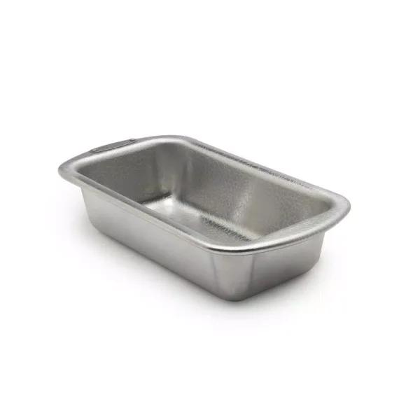 Doughmakers 8.5 x 4.5 in. Heavy Duty 16 Gauge Aluminum Loaf Pan with Patented Pebble Pattern
