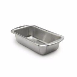 Doughmakers 8.5 x 4.5 in. Heavy Duty 16 Gauge Aluminum Loaf Pan with Patented Pebble Pattern thumbnail 1