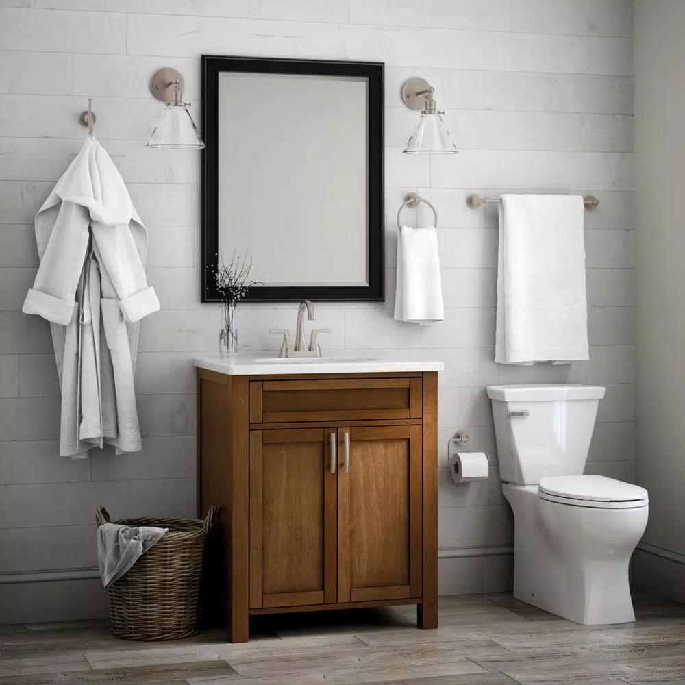 Delta Lochurst Toilet Paper Holder in SpotShield Brushed Nickel