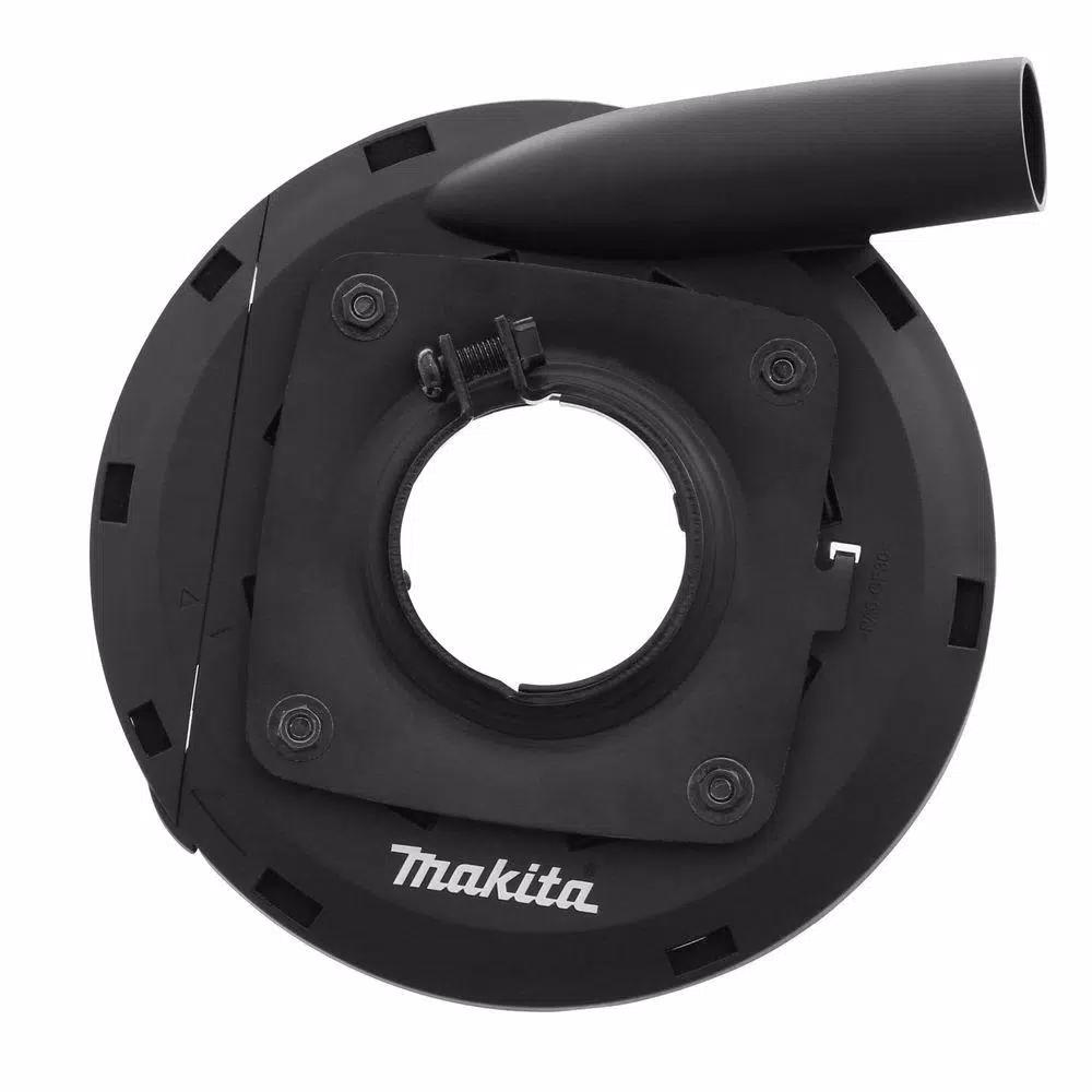 Makita 7 in. Grinder Dust Shroud (195368-6) with Spring-Loaded Suspension