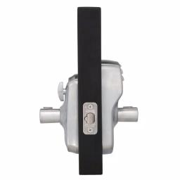Schlage Elan Satin Chrome Electronic Keypad Door Lever with Plymouth Trim and Flex Lock thumbnail 3
