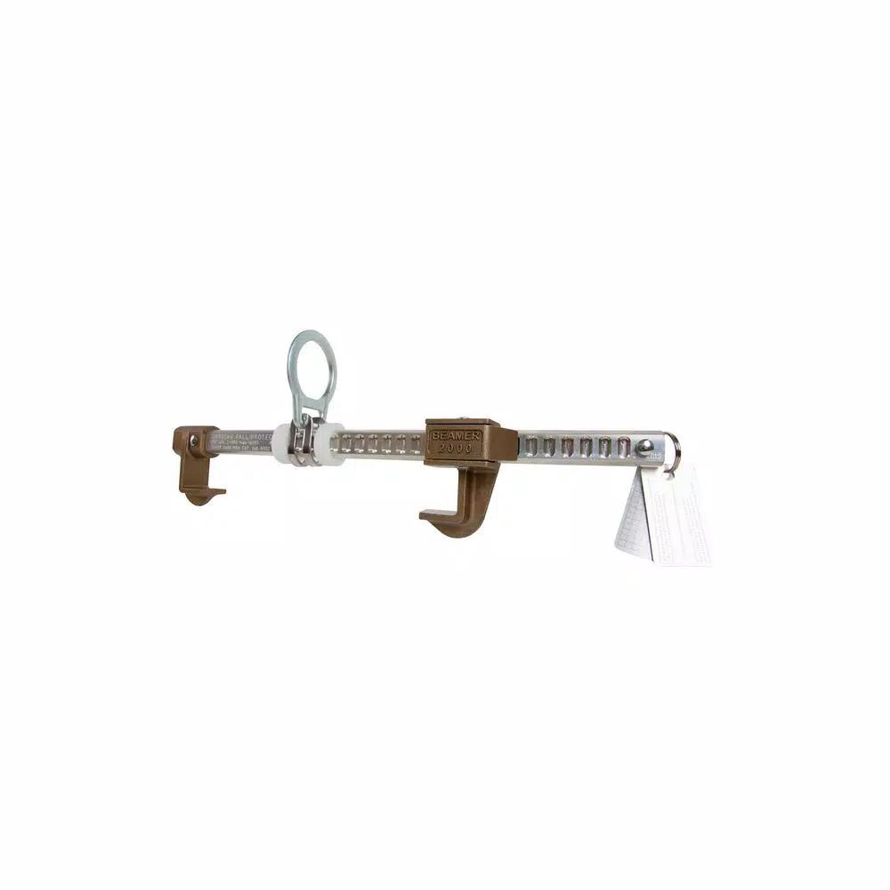 Guardian Fall Protection Beamer 2000 Beam Trolley, Fits 3.5 in. to 14 in. Beams