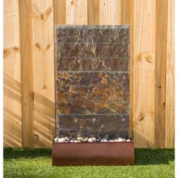 Kenroy Home Stream Resin and Slate Floor and Wall Water Fountain with LED Light thumbnail 8