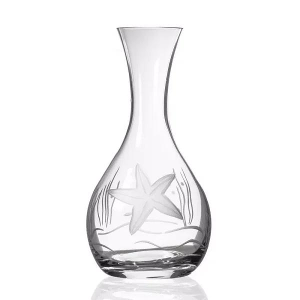 Rolf Glass Starfish 42 oz. Clear Glass Carafe