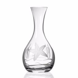 Rolf Glass Starfish 42 oz. Clear Glass Carafe thumbnail 1
