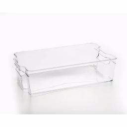 Cook Pro Large Plastic Refrigerator and Freezer Organizer Bin with Built-in Handles thumbnail 5