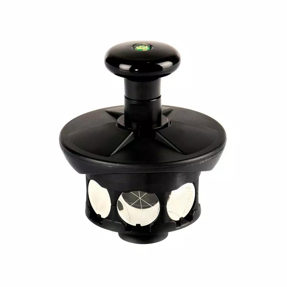 AdirPro 360-Degree Reflective Prism Assembly with Height Adapter for Robotic Total Stations