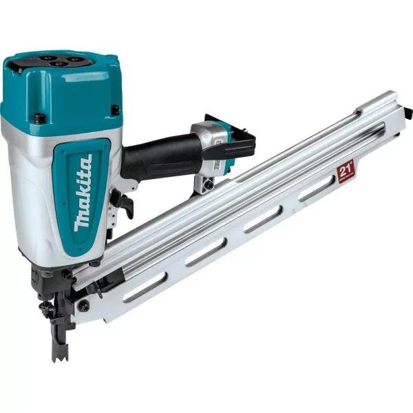 Makita 21° Pneumatic Full Round Head Framing Nailer, 3-1/2 in. Capacity