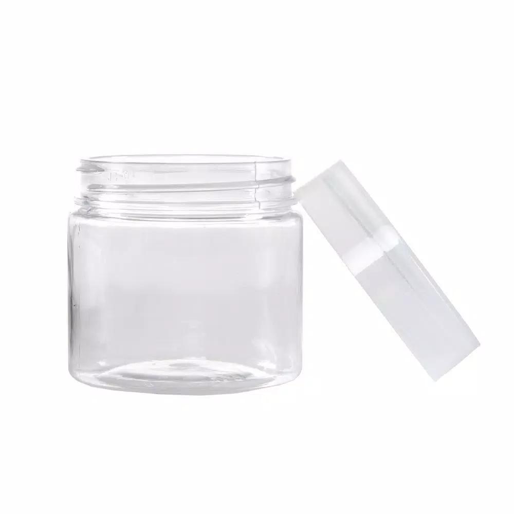 Stalwart 2 oz. Clear Plastic Jars with Foam Liner, 6-Pack