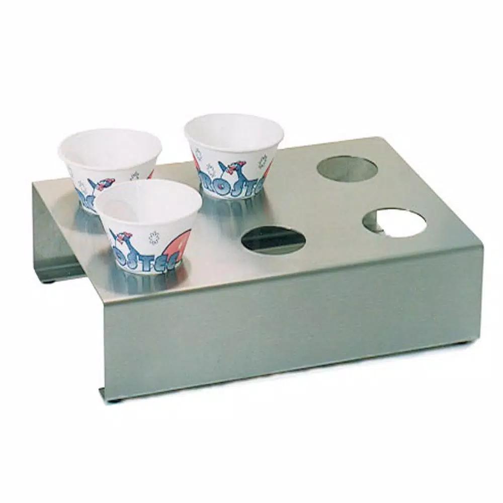 Paragon Stainless Steel Snow Cone Holder and Food Tray Attachment