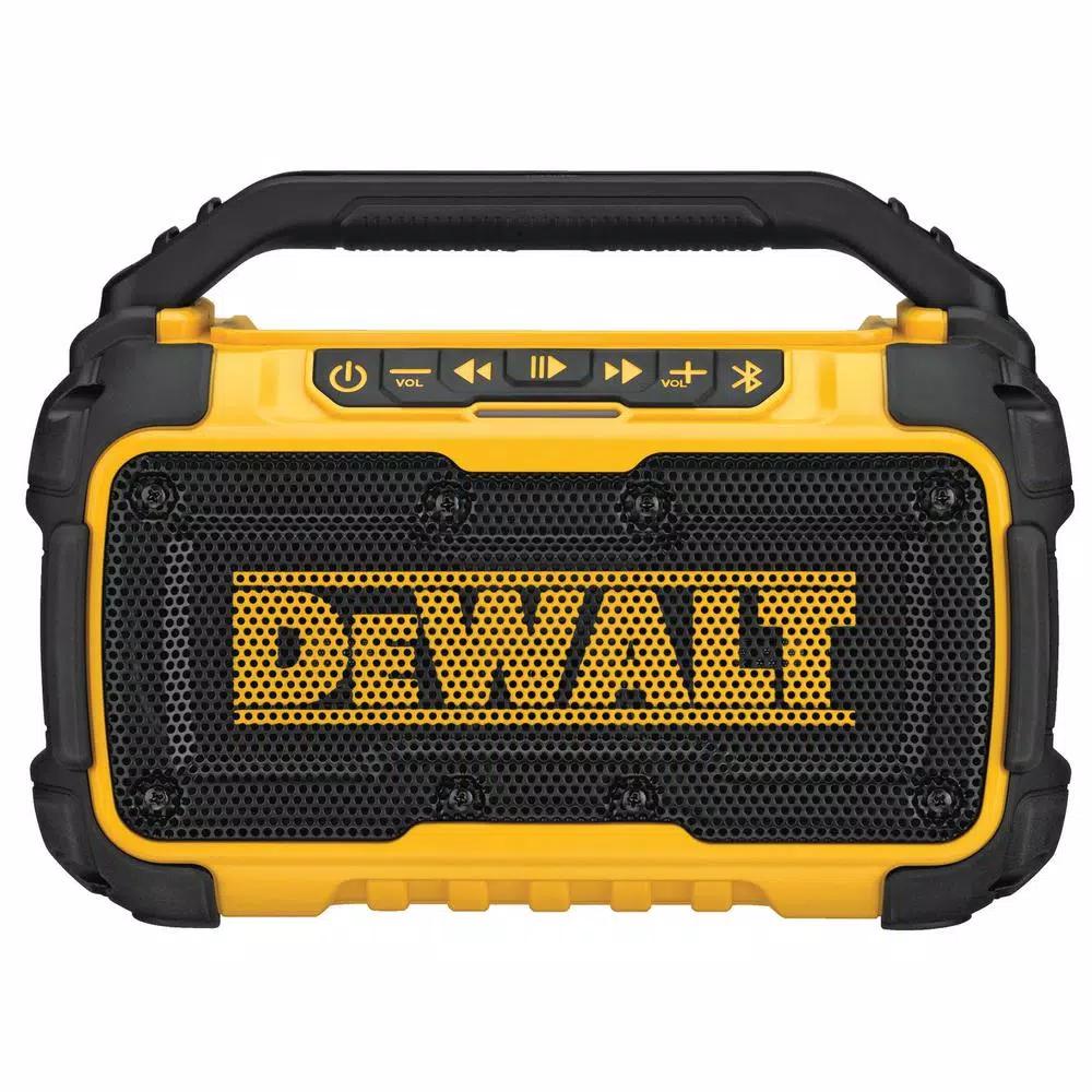 DEWALT 20V MAX Bluetooth Jobsite Speaker Kit with 3.0 Ah Battery and Charger