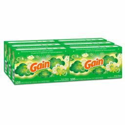 Gain Moonlight Breeze Dryer Sheets, Original Scent, 105-Count (6-Pack, 630 Sheets Total) thumbnail 1