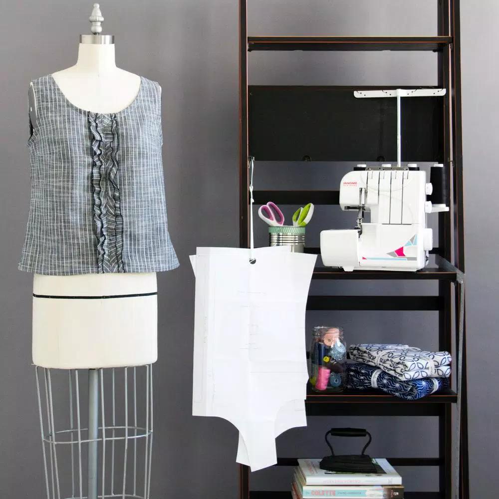 Janome MOD-8933D Serger Machine with 3/4 Thread Capability and Differential Feed
