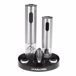 KALORIK Stainless Steel Electric Wine Opener and Preserver Set thumbnail 2