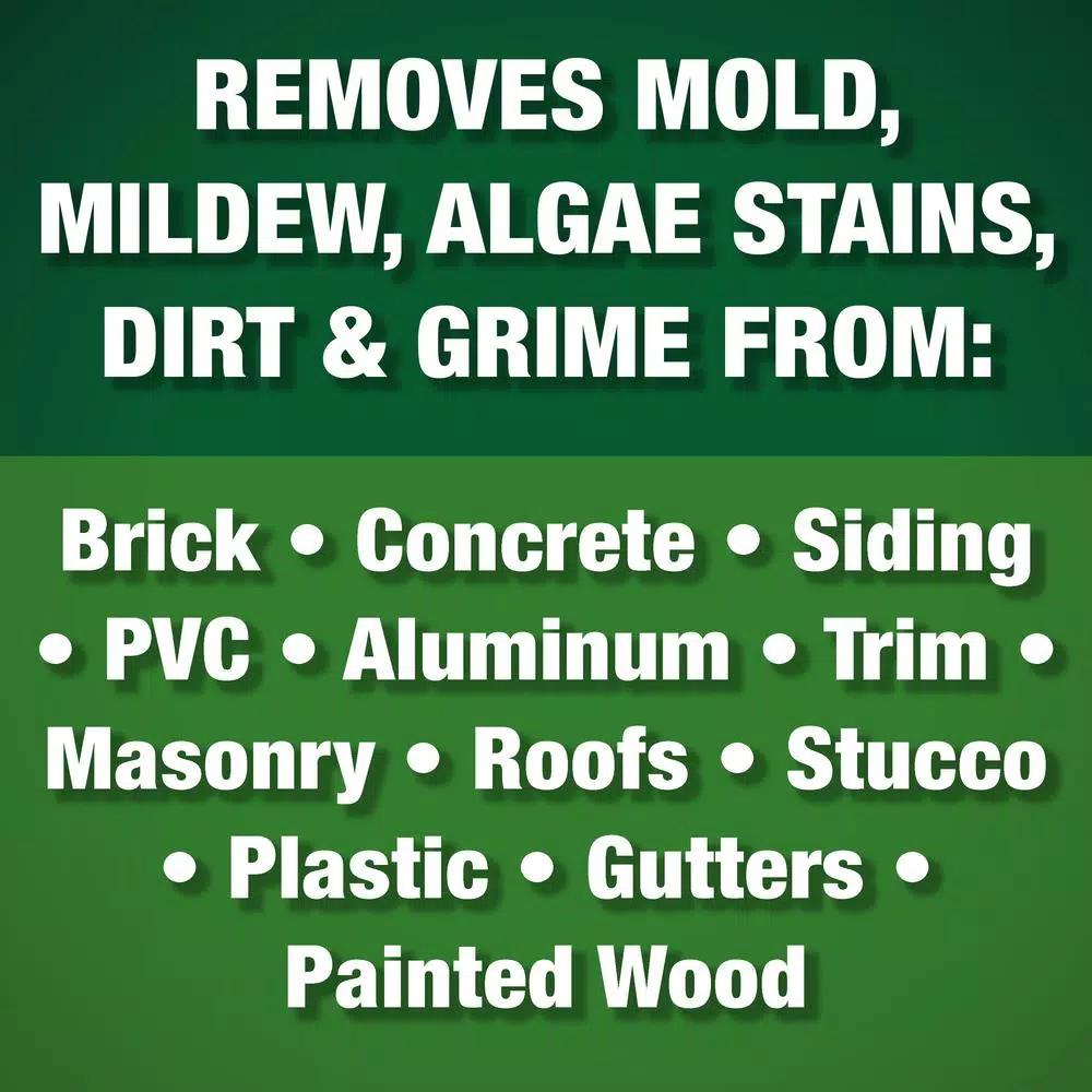 Mold Armor E-Z House Wash Mold and Mildew Remover Hose End Sprayer, 64 oz (2-Pack)