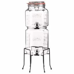 Kilner Stackable Glass Beverage Dispenser Set with Taps and Stand thumbnail 1