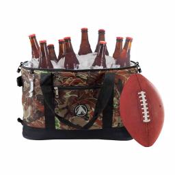 GigaTent Bushwick Collapsible Soft Cooler, 48-Can/30-Bottle Capacity with Bottle Opener, Camo thumbnail 3