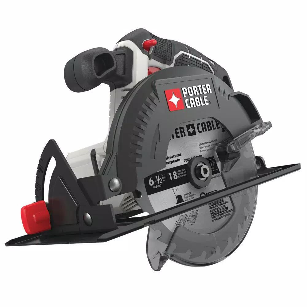 Porter-Cable 20V MAX Cordless 6-1/2 in. Circular Saw, Tool-Only