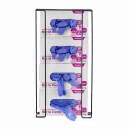 Alpine Industries Quad Capacity Wire Wall Mount Glove Box Dispenser, Black thumbnail 4