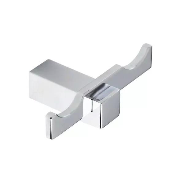 Italia Sorrento Double Robe Hook in Polished Chrome