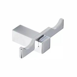 Italia Sorrento Double Robe Hook in Polished Chrome thumbnail 1