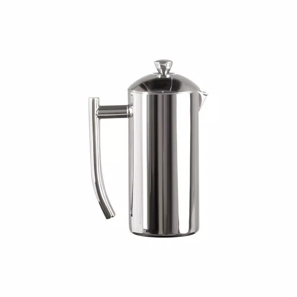 Frieling 2-Cup Mirror Finish Stainless Steel French Press, 16 fl. oz.