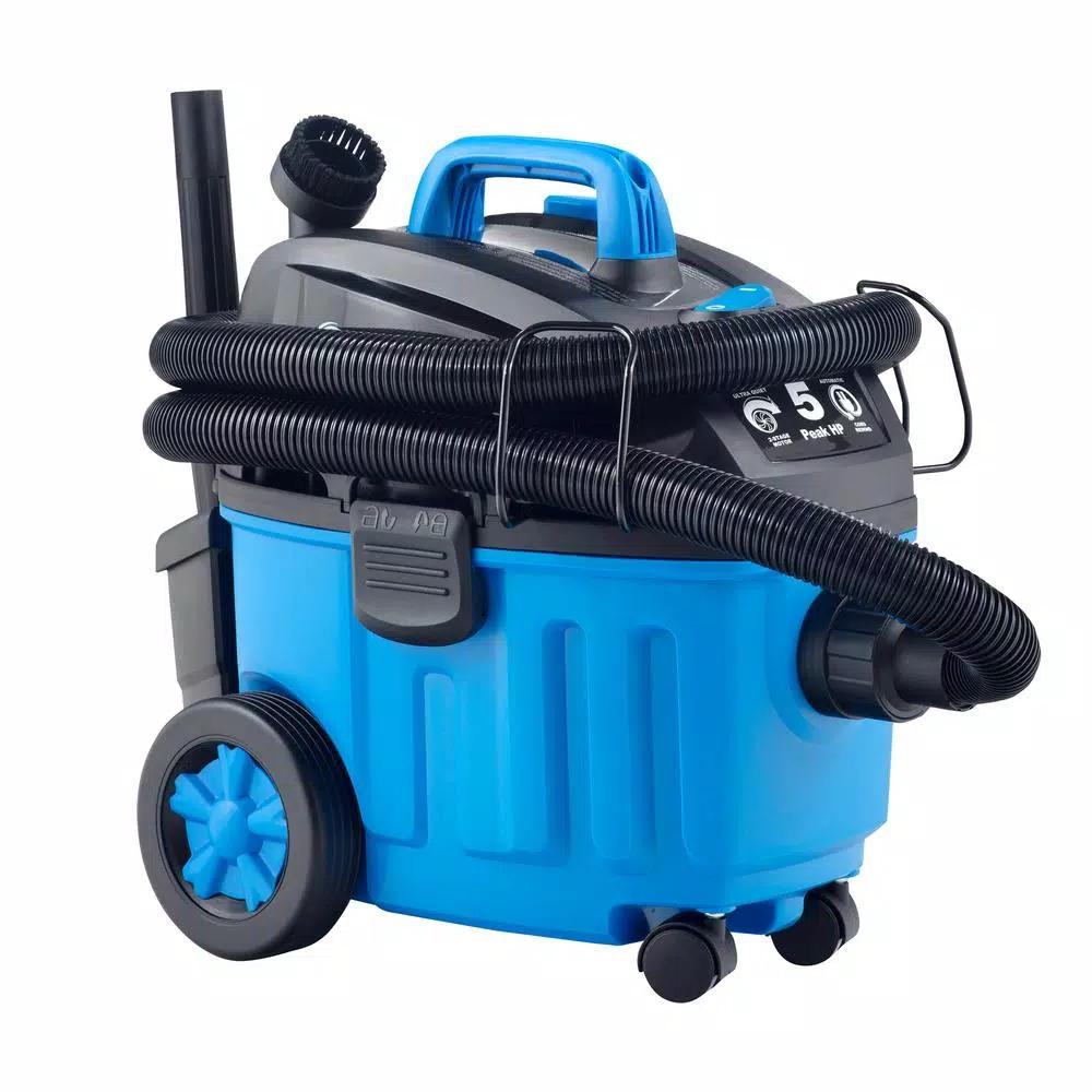 Vacmaster VF409 4 Gal. Wet/Dry Vacuum, 5 Peak HP, Quiet 72 dB Operation