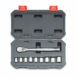 Crescent 10-Piece 3/8 in. Drive Metric Ratchet and Socket Set thumbnail 2