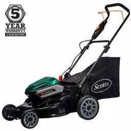 Scotts 62V Cordless Lithium-Ion 21 in. Walk Behind Push Mower with 5 Ah Battery and Charger thumbnail 8