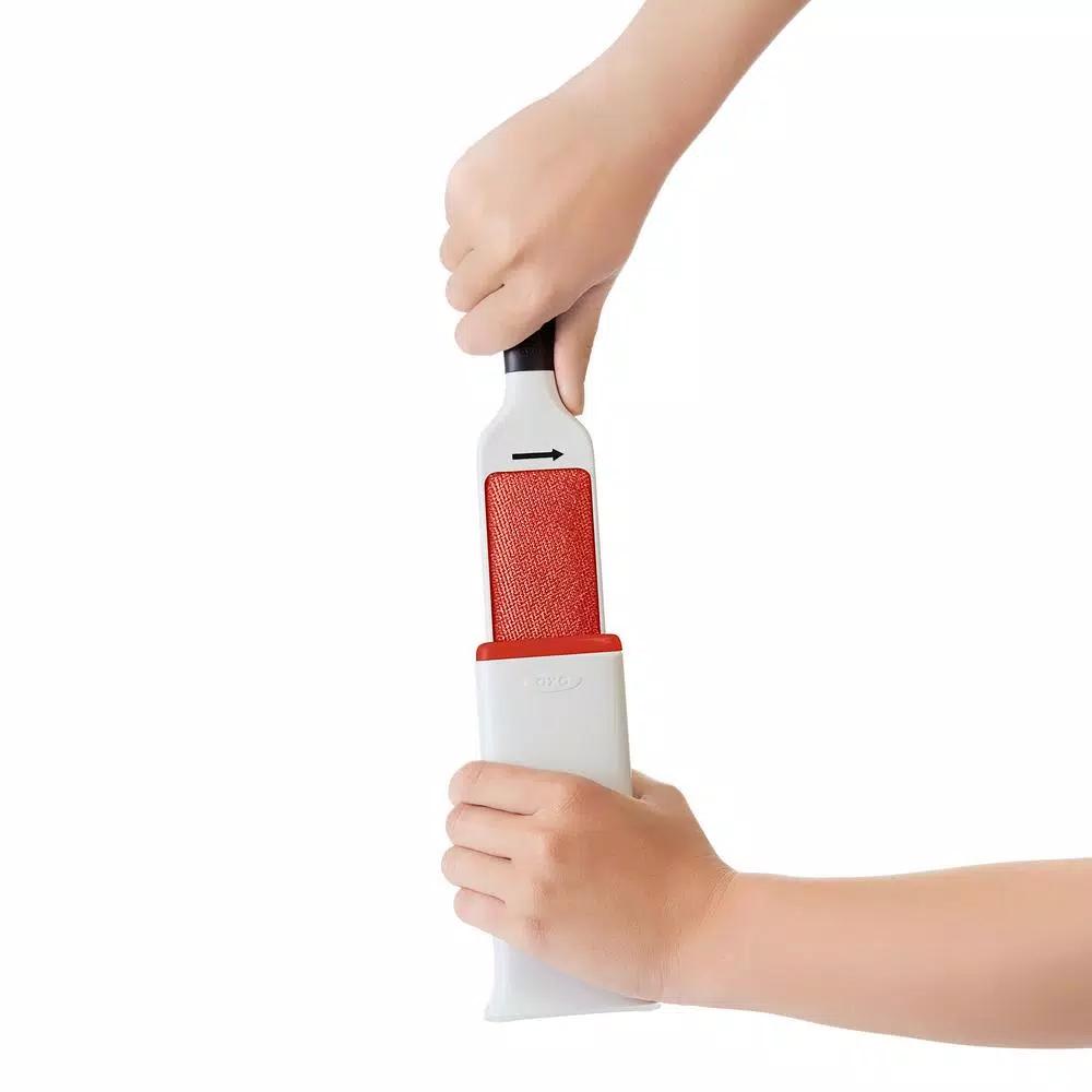 OXO Good Grips FurLifter Garment Brush with Self-Cleaning Base