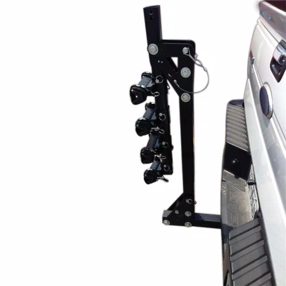 Detail K2 4-Bike Capacity Hitch Mounted Bike Rack with 1-1/4 in. Adapter, 100 lb. Capacity