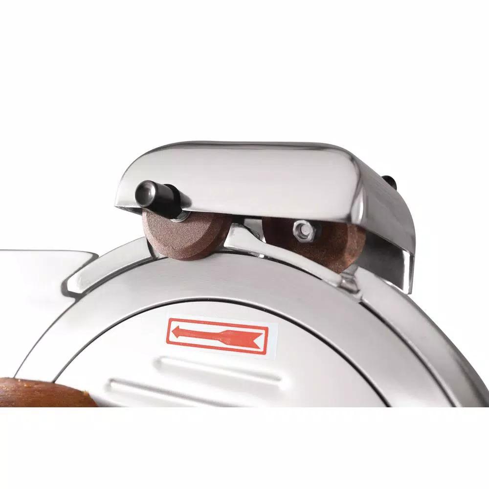 LEM Professional 200W Silver Electric Meat Slicer with 8.5-inch Stainless Steel Blade