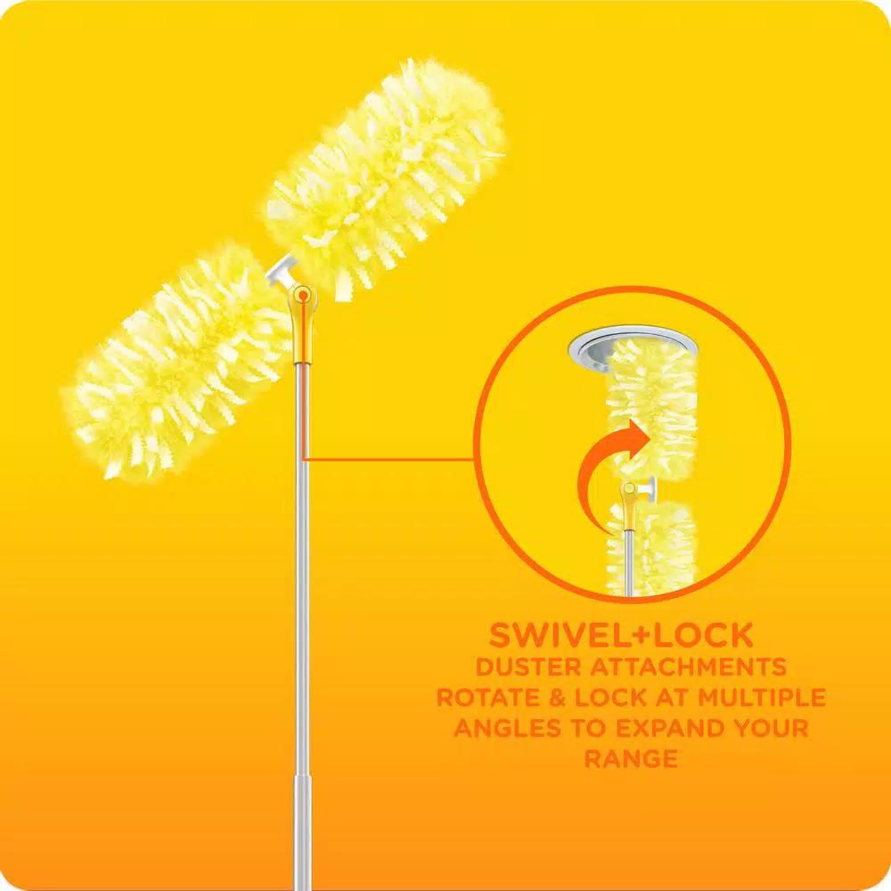 Swiffer Super Extender Duster Kit with Heavy-Duty Refills - 6 ft. Reach
