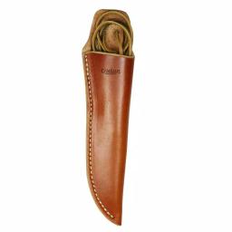 Camillus Bushcrafter 8.5 in. 1095 High Carbon Steel Fixed Blade Knife with Micarta Handle and Leather Sheath thumbnail 4
