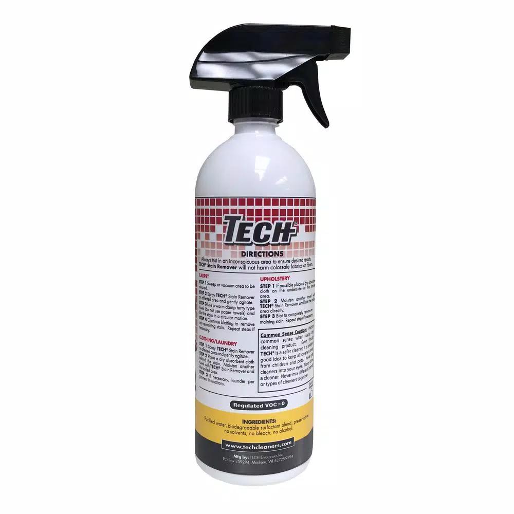 TECH Stain Remover, 24 oz. Liquid Fabric & Carpet Cleaner