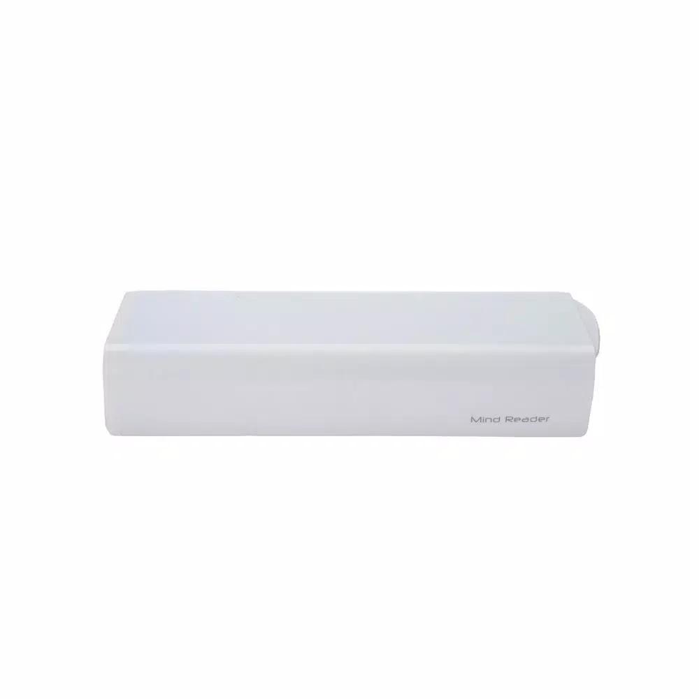 Mind Reader Single Serve Coffee Pod Holder - 12-14 Capacity Storage Drawer, White