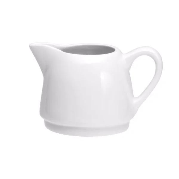 Oneida Tundra 10 oz. White Porcelain High Alumina Creamers, Set of 36