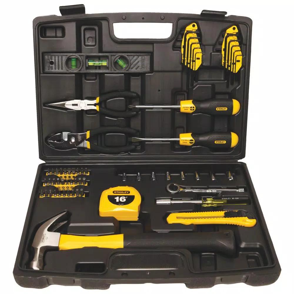 Stanley 65-Piece Home Tool Kit with Bonus FATMAX 6 ft. Keychain Pocket Tape Measure