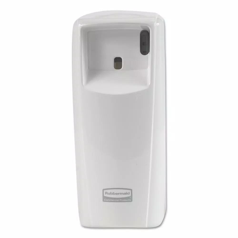 Rubbermaid Commercial Products Standard LCD Aerosol Air Freshener Dispenser System, White