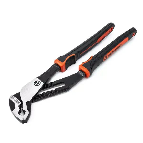 Crescent Z2 10 in. K9 V-Jaw Dual Material Tongue and Groove Pliers