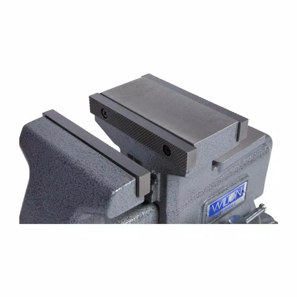 Wilton 4550R Reversible Bench Vise, 5.5 in. Jaw Width with 360° Swivel Base