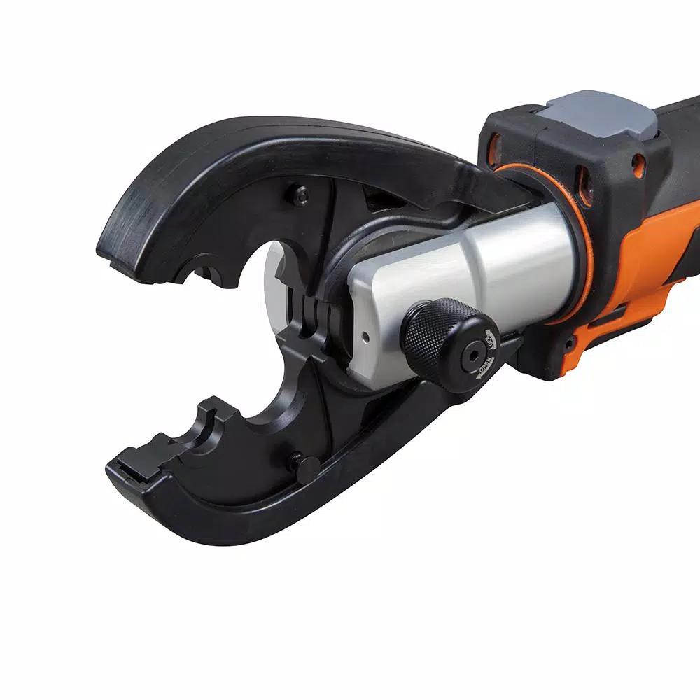 Klein Tools Battery-Operated BG Die/D3 Groove Cable Crimper Kit with 20V Dewalt Batteries