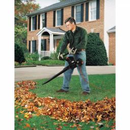 BLACK+DECKER 12 Amp Corded Electric 3-in-1 Handheld Leaf Blower, Vacuum, and Mulcher, 210 MPH, 300 CFM thumbnail 2