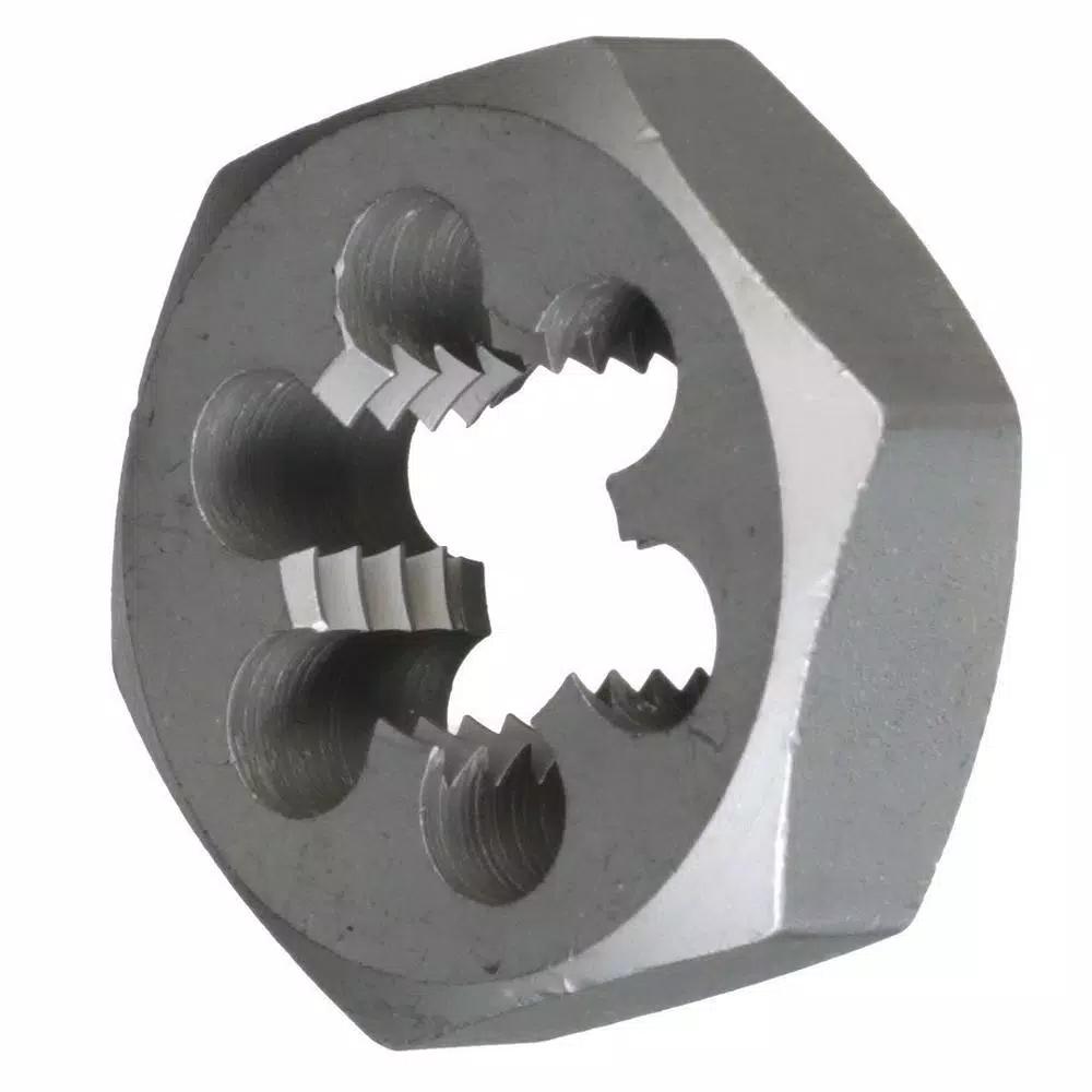 Drill America 1 in.-20 Carbon Steel Hex Re-Threading Die