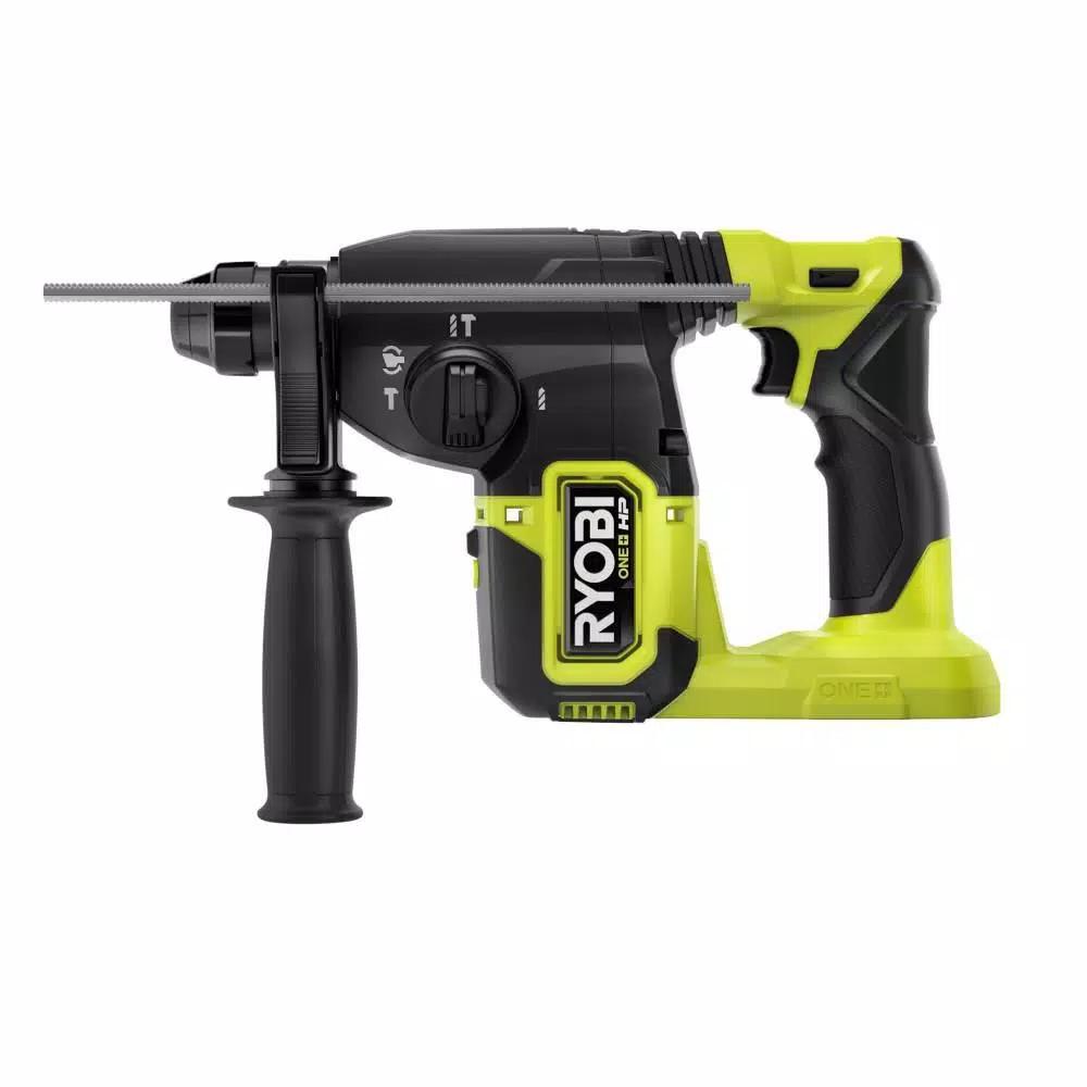RYOBI 18V ONE+ HP Brushless 1 in. SDS-Plus Cordless Rotary Hammer Drill (Tool Only)