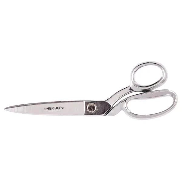 Klein Tools 10.375 in. Bent Trimmer Utility Shears with Knife Edge